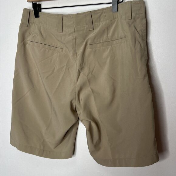 Lot Of 3 Callaway Golf Shorts Gray, Khaki And Stone Men's Size 33 Work Casual - Picture 8 of 9